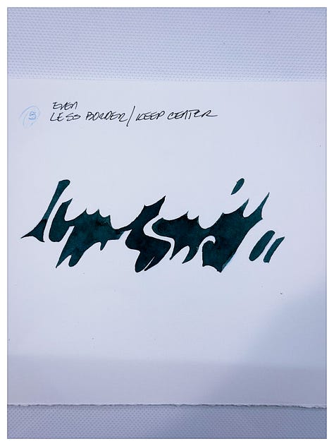 Sketches of the quote Great talent matures late.