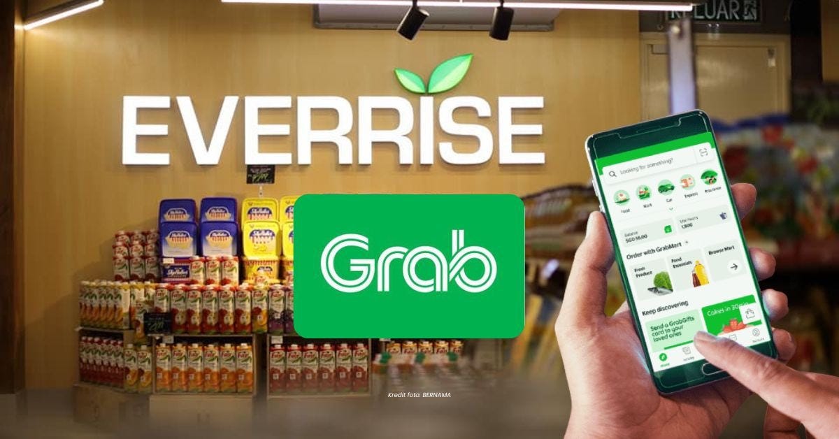 Gab on X: "$GRAB set to acquire all 19 Everrise supermarkets! This follows  Grab's recent purchase of a majority stake in Jaya Grocer in Malaysia 2  years ago. 👉 My Thoughts: Grab