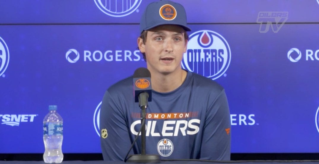 Jake Virtanen reflects on time with Canucks as he begins Oilers tryout | Offside Jake Virtanen reflects on time with Canucks as he begins Oilers tryout | Offside