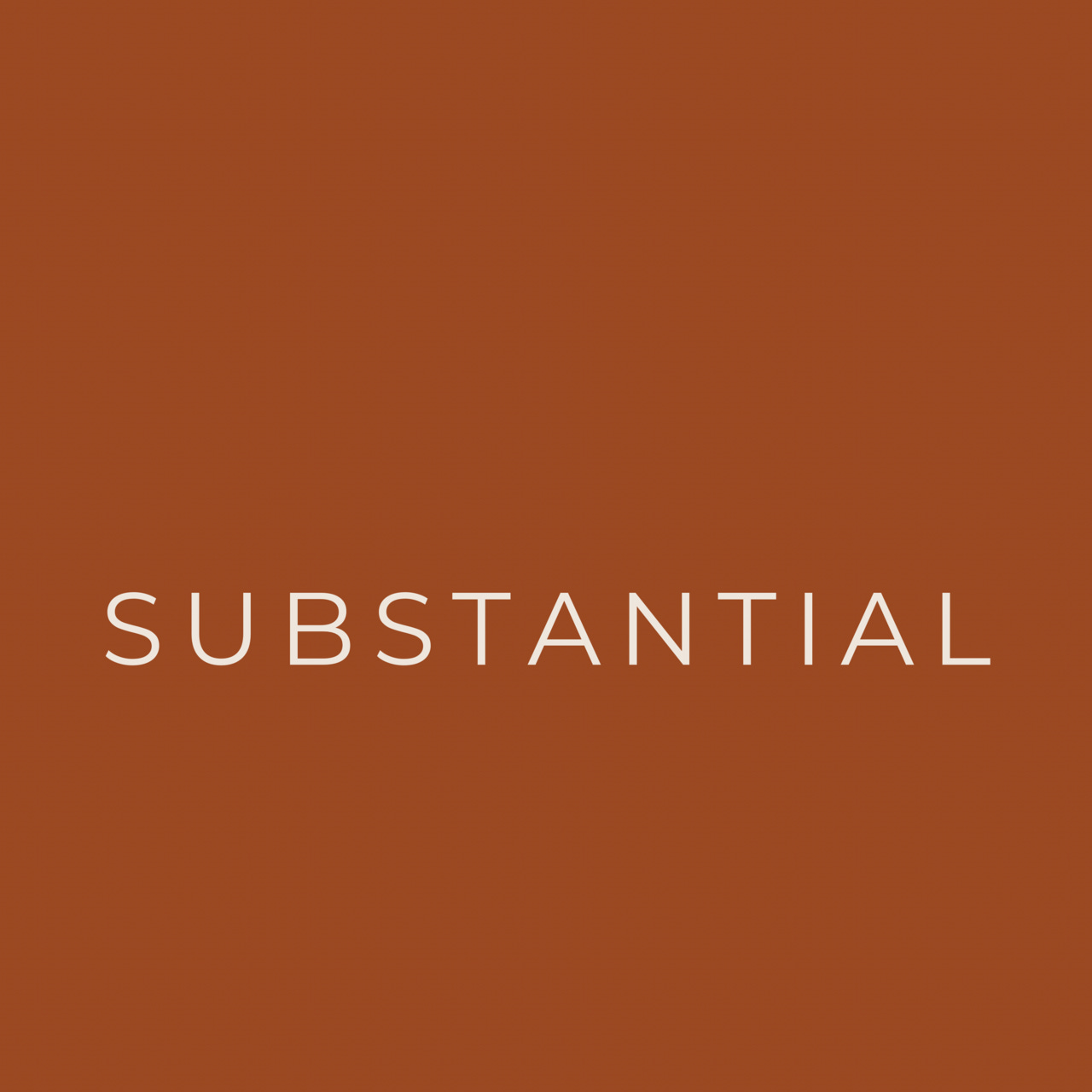 Artwork for SUBSTANTIAL