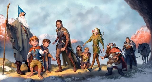 The Fellowship of the Ring © 2018 George Doutsiopoulos The Fellowship of the Ring © 2018 George Doutsiopoulos