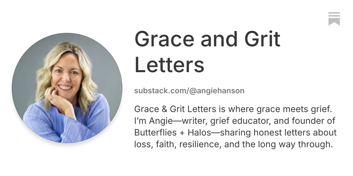 Grace and Grit Letters | Substack