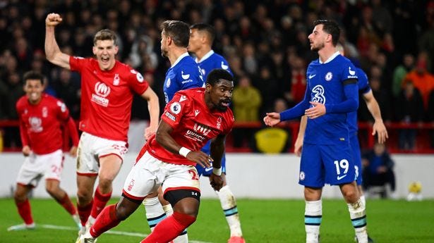 Chelsea lose ground in top-four race with meek Nottingham Forest draw - 5  talking points - Mirror Online