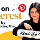 How to Grow on Pinterest Fast in 2026 (I Grew My Own Account to 1 Million Monthly Views!)