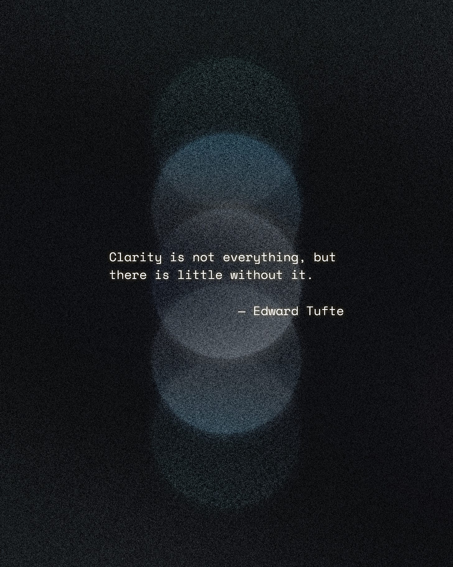 Dark background with blurred circles and grainy textures. Then white text with a quote by Albert Einstein: If you can't explain it simply, you don't understand it well enough. 