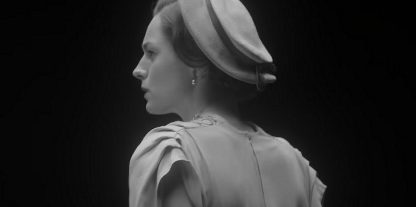 Emma Corrin in Black Mirror / Netflix Emma Corrin in Black Mirror / Netflix