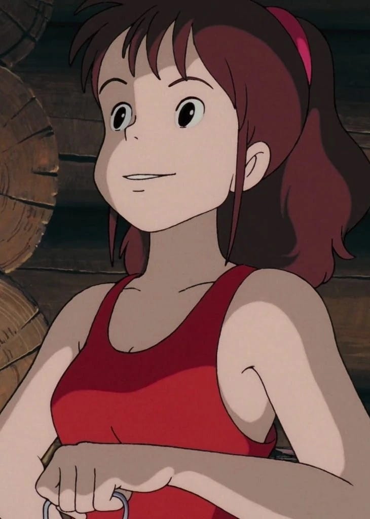 a picture of Ursula from Kiki's Delivery Service