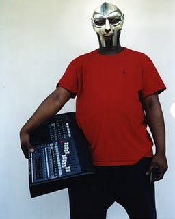 MF DOOM with sampler