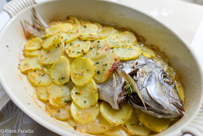 Orata alla barese (Bari Style Sea Bream)