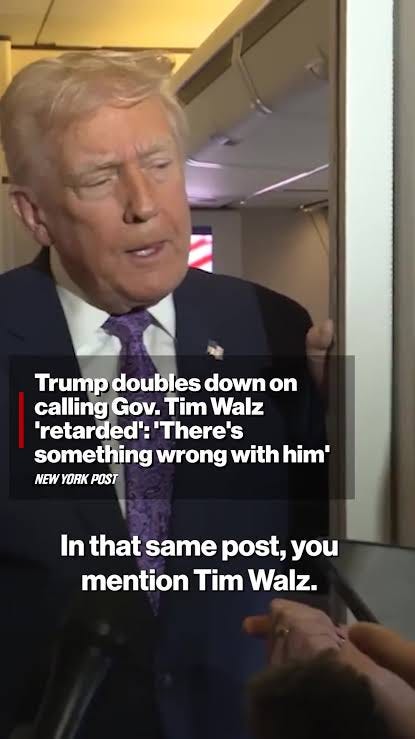 Trump's Controversial Comments on Gov. Tim Walz Trump's Controversial Comments on Gov. Tim Walz