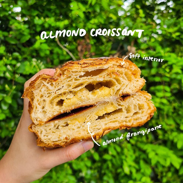 Villani's Bakery Almond Croissant