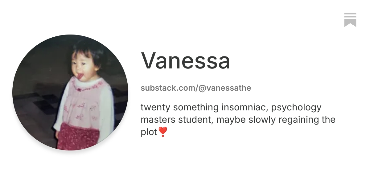 Vanessa | Substack