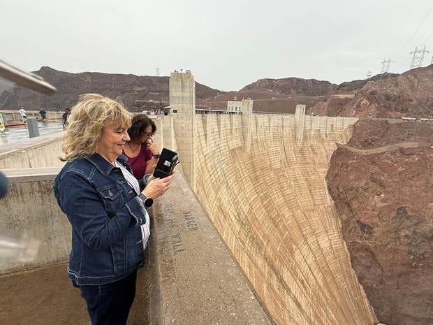 May be an image of 1 person and the Hoover Dam May be an image of 1 person and the Hoover Dam