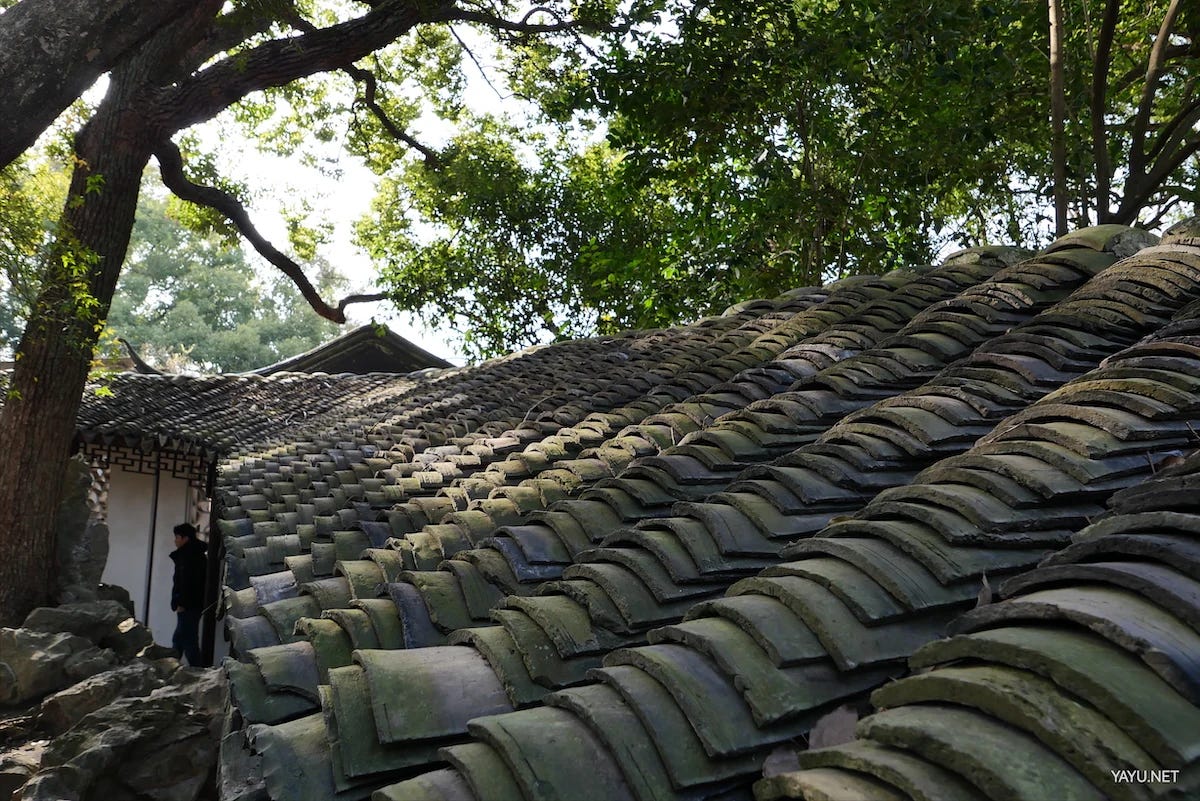 我在苏州逛园子之西园寺-雅余