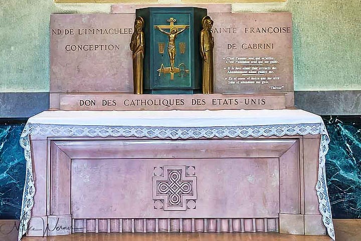 Some of the chapels financed by countries