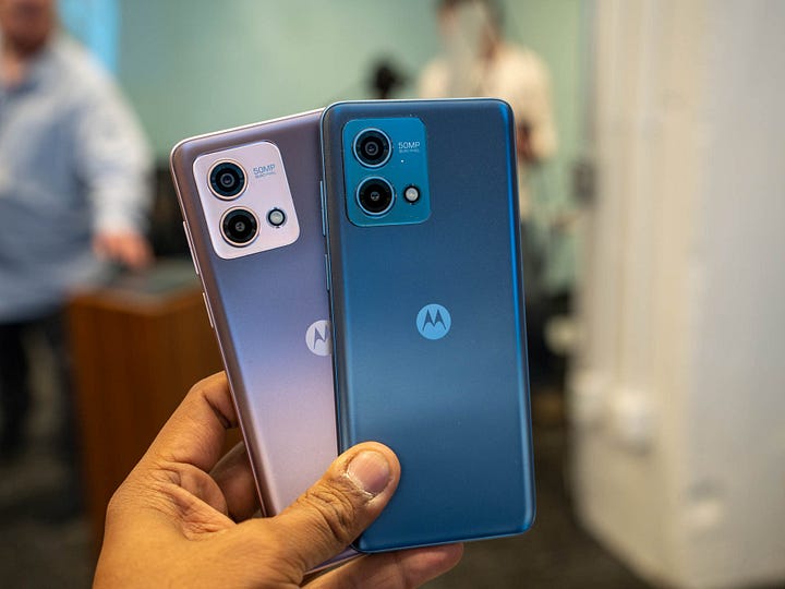 Moto G Stylus 4G from different angles