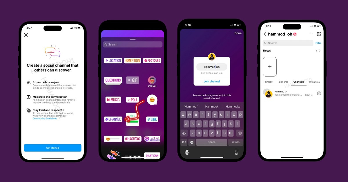 instagram-sticker-channel