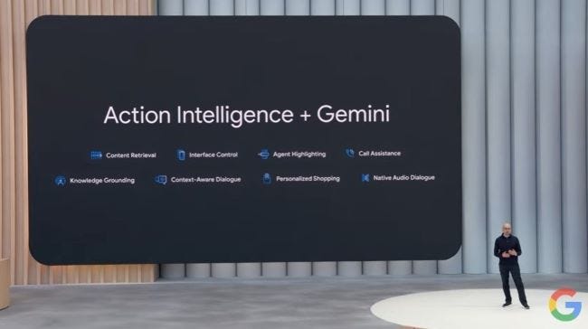 Gemini universal AI assistant prototype