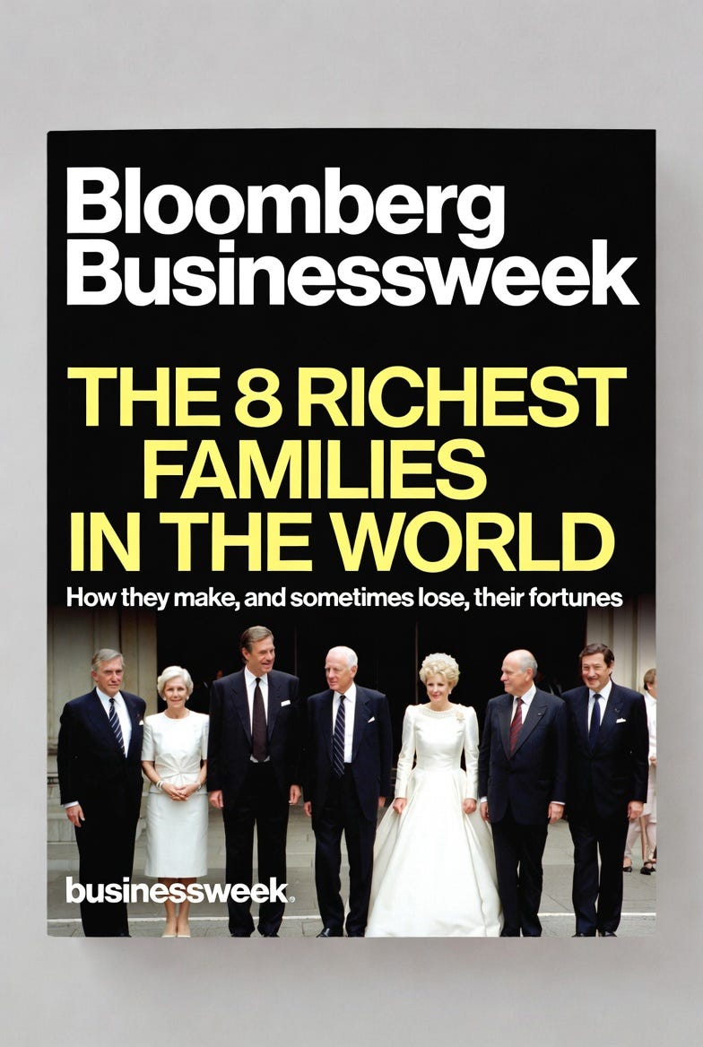 The 8 richest families in the world - by Adrian Macovei