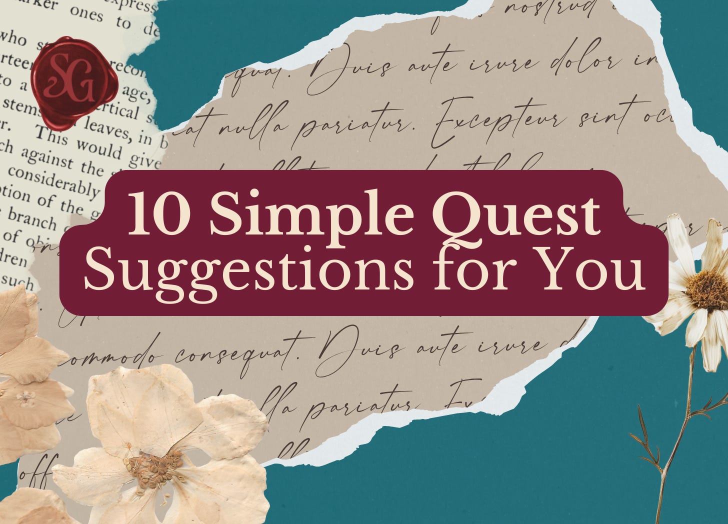 10 Simple Quest Suggestions For You
