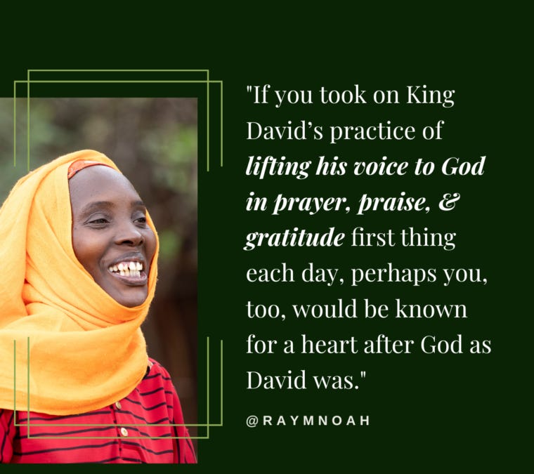 First Things First - Ray Noah | Faith in Motion