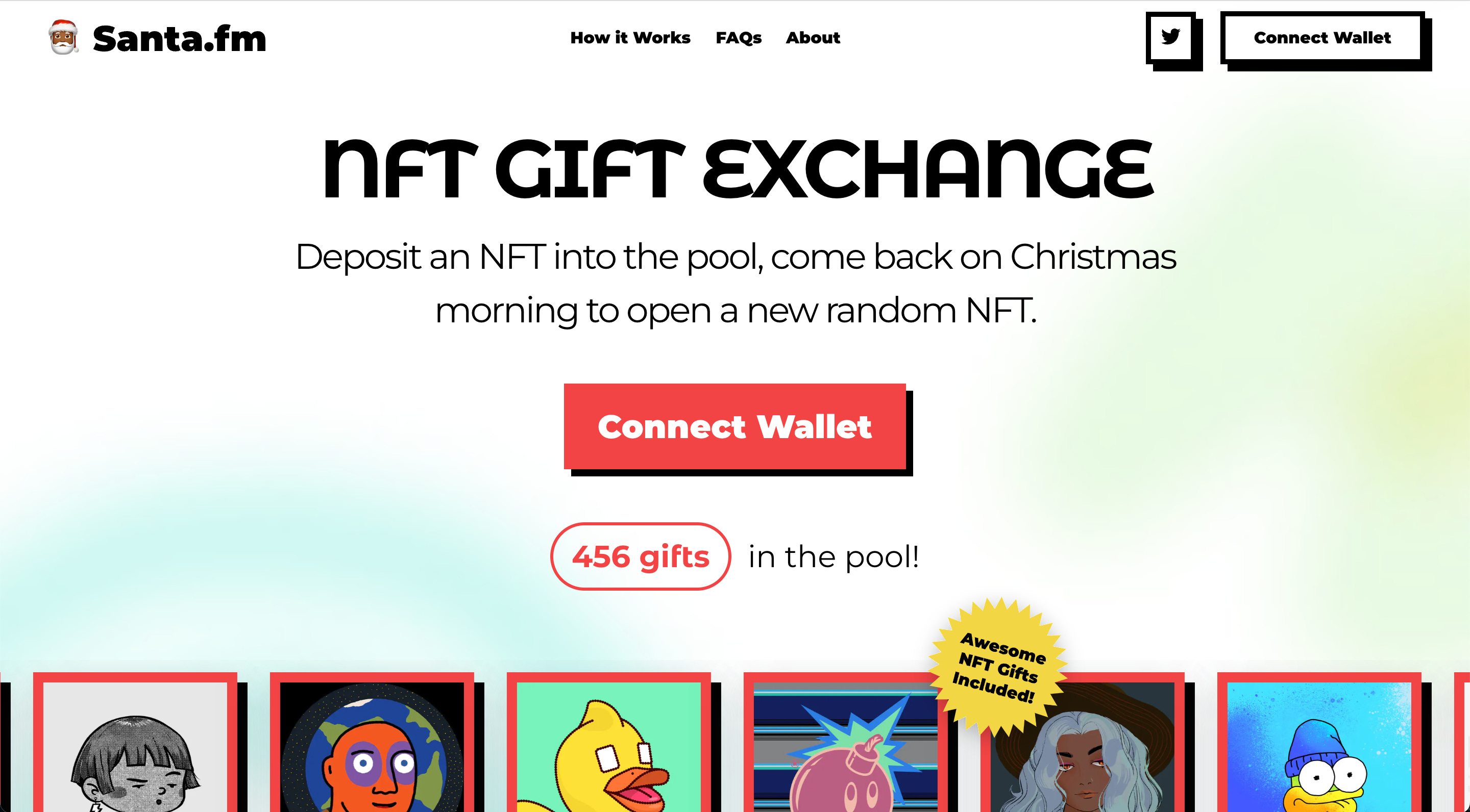 Introducing Santa.fm: the NFT Gift Exchange