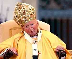 An image of Pope John Paul II