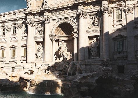 Various Renaissance public artworks.