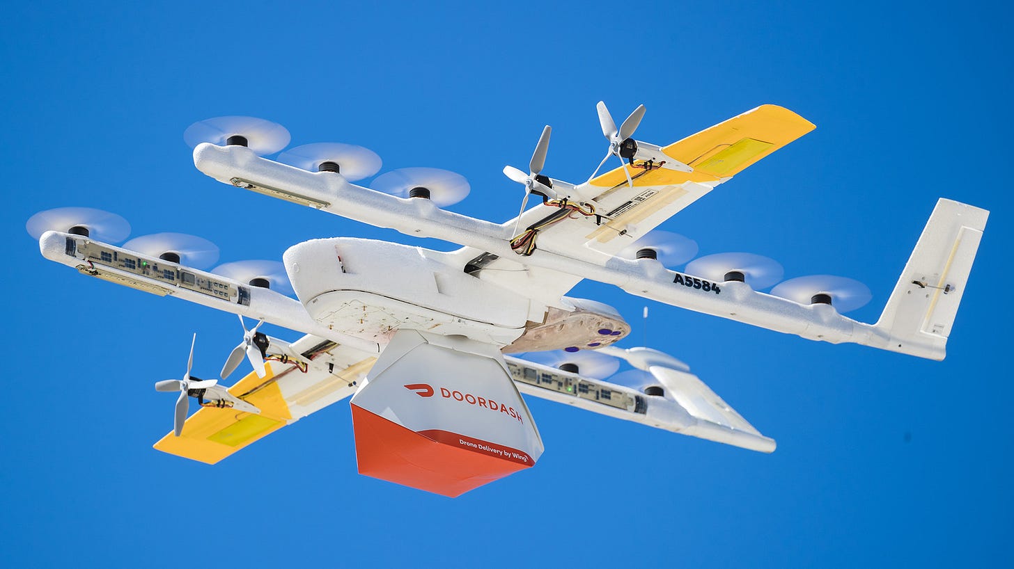 Drone Delivery in Dallas