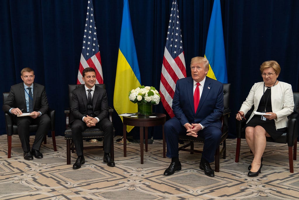 President of Ukraine Volodymyr Zelenskyy met with President of the United States Donald Trump President of Ukraine Volodymyr Zelenskyy met with President of the United States Donald Trump