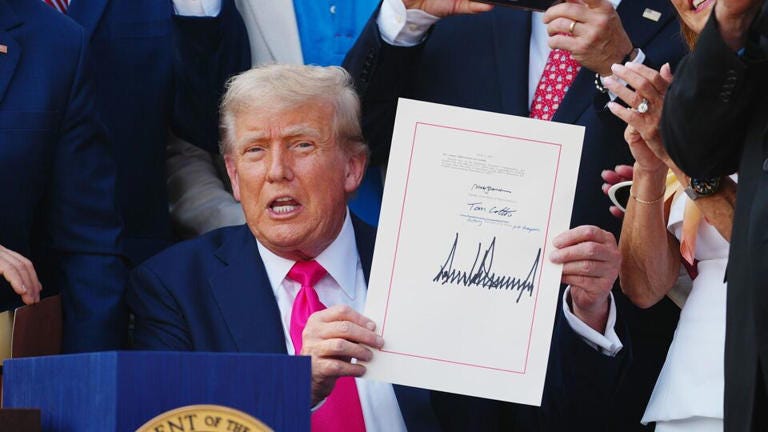 ‘Promises kept’: Donald Trump signs ‘Big Beautiful Bill’ at the White ...