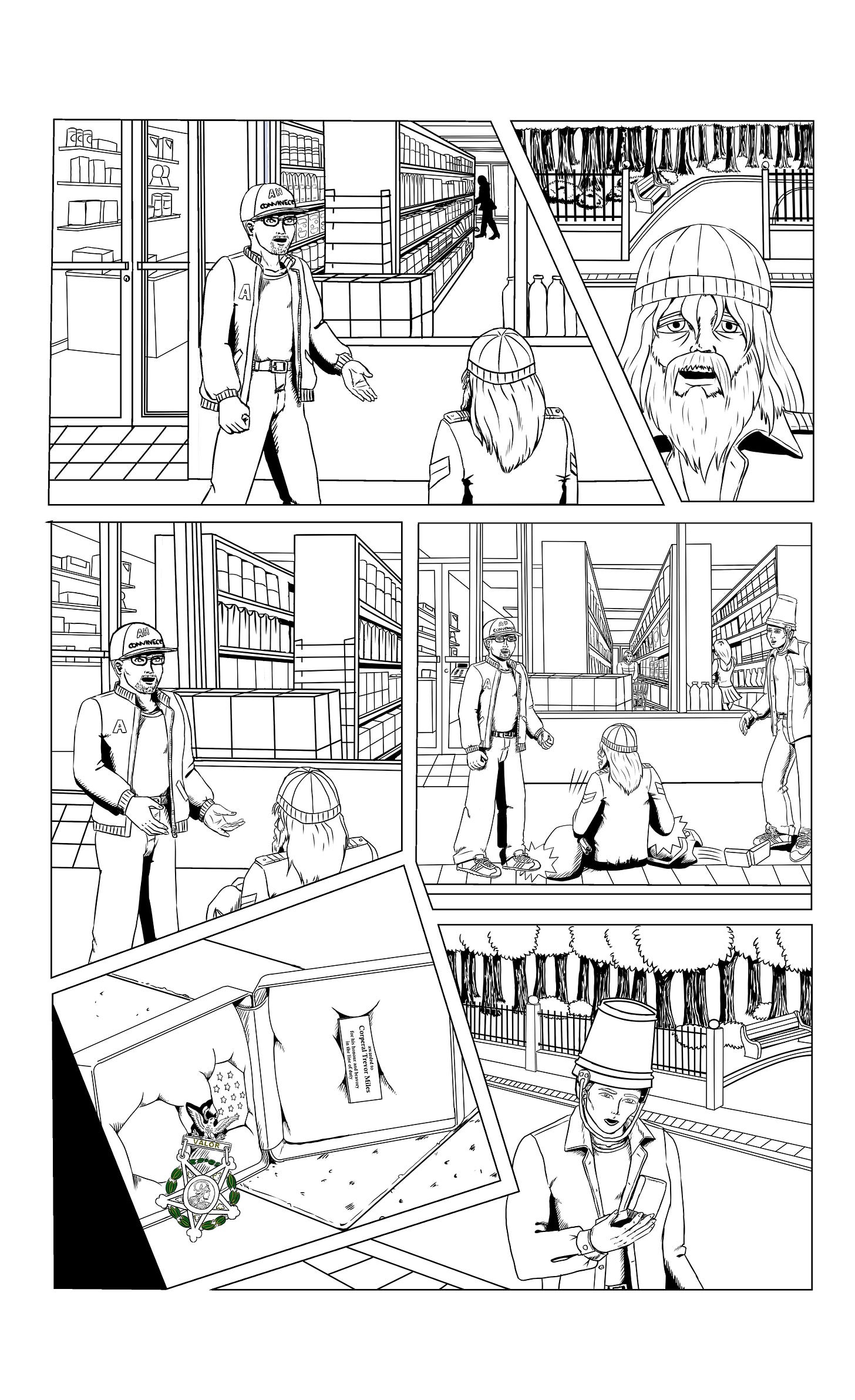 Buckethead Issue 3 and the pain inside other people.