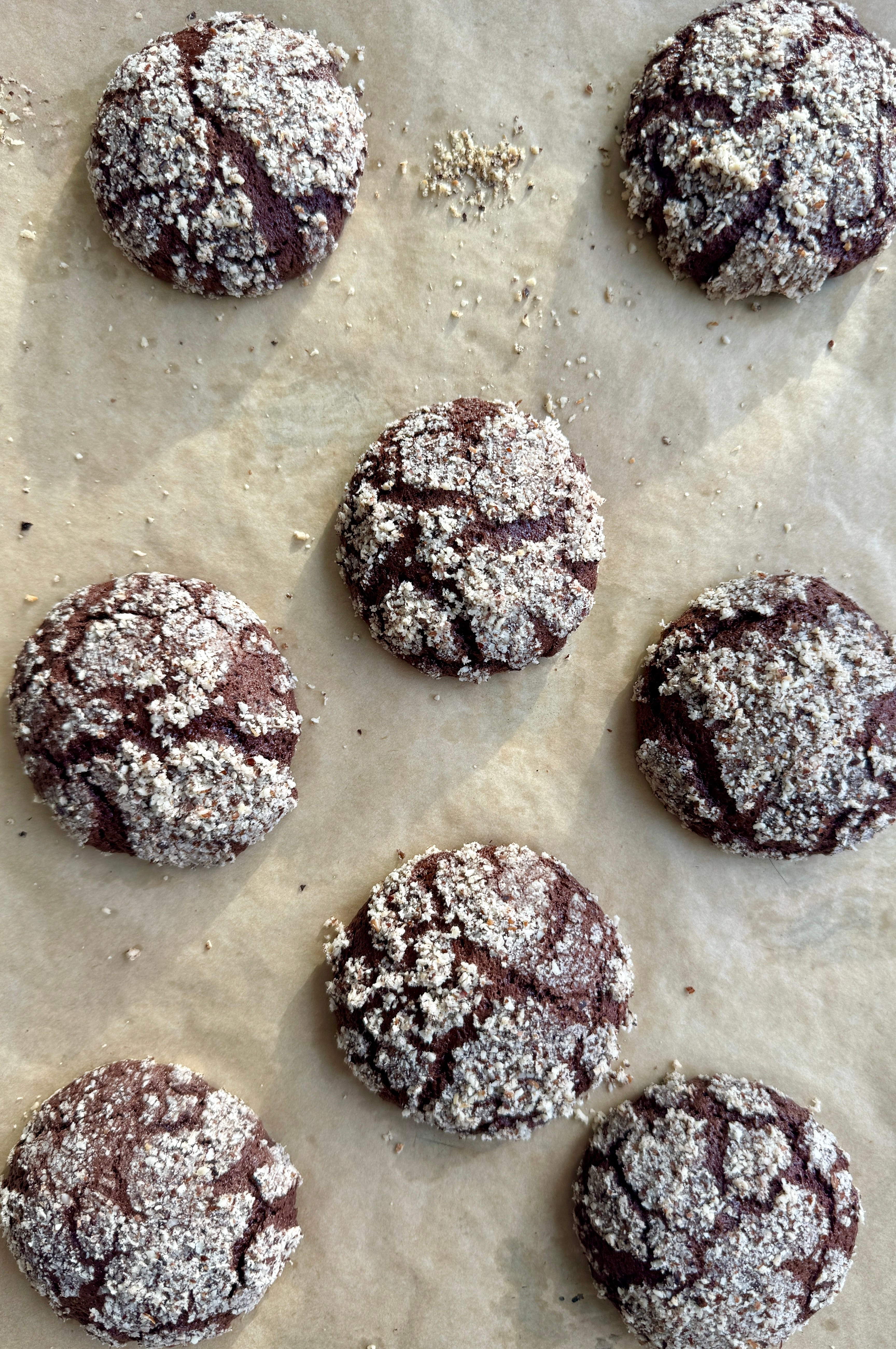 Chocolate Nutella Crinkles: A chocoholic's dream