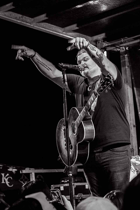 Kolby Cooper performs at the Burn Shop Block Party Wichita Falls, TX