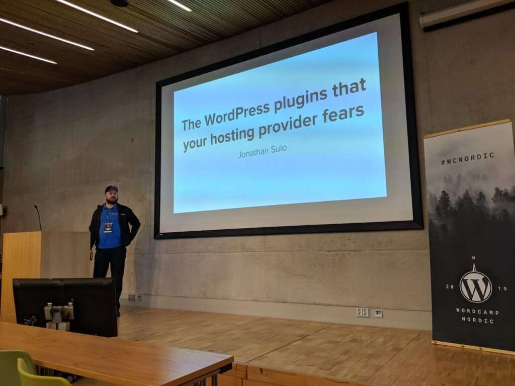 Jonathan Sulo, Servebolt, at WordCamp Nordic