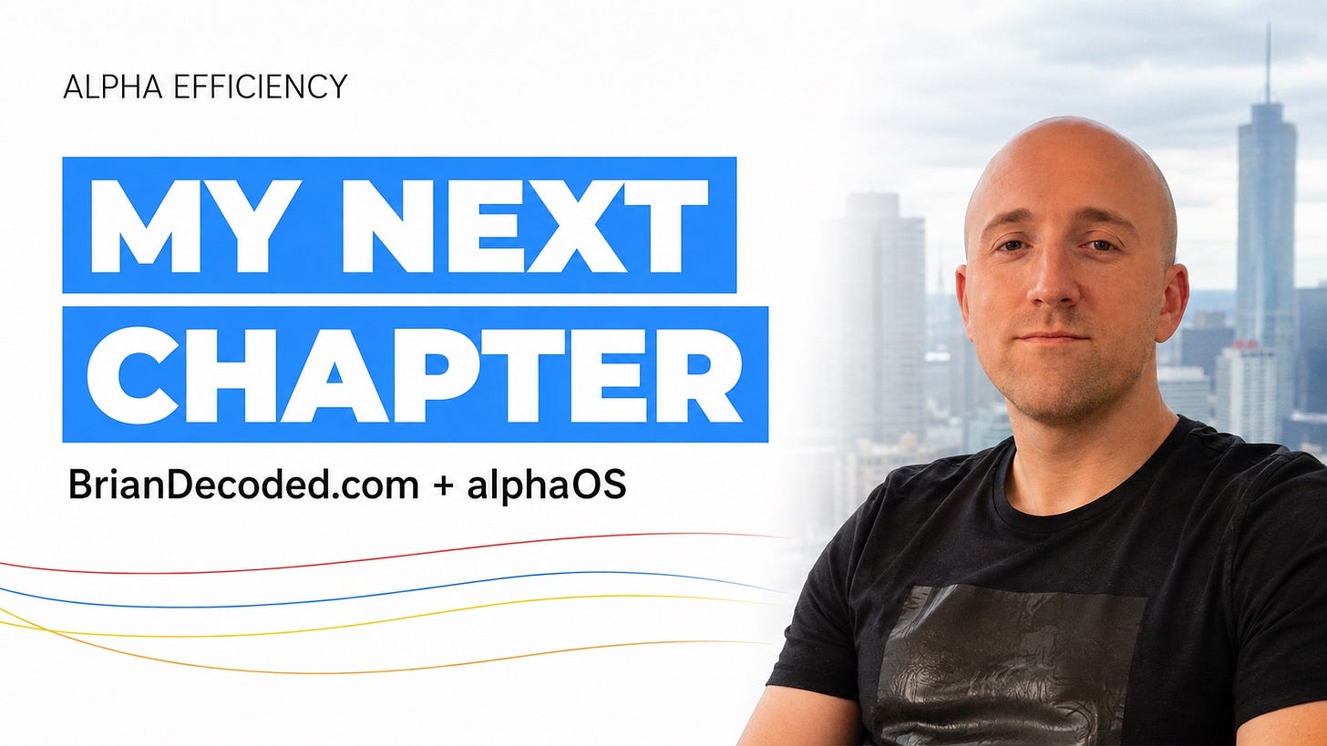 My New Website Is Live (and alphaOS is next) My New Website Is Live (and alphaOS is next)