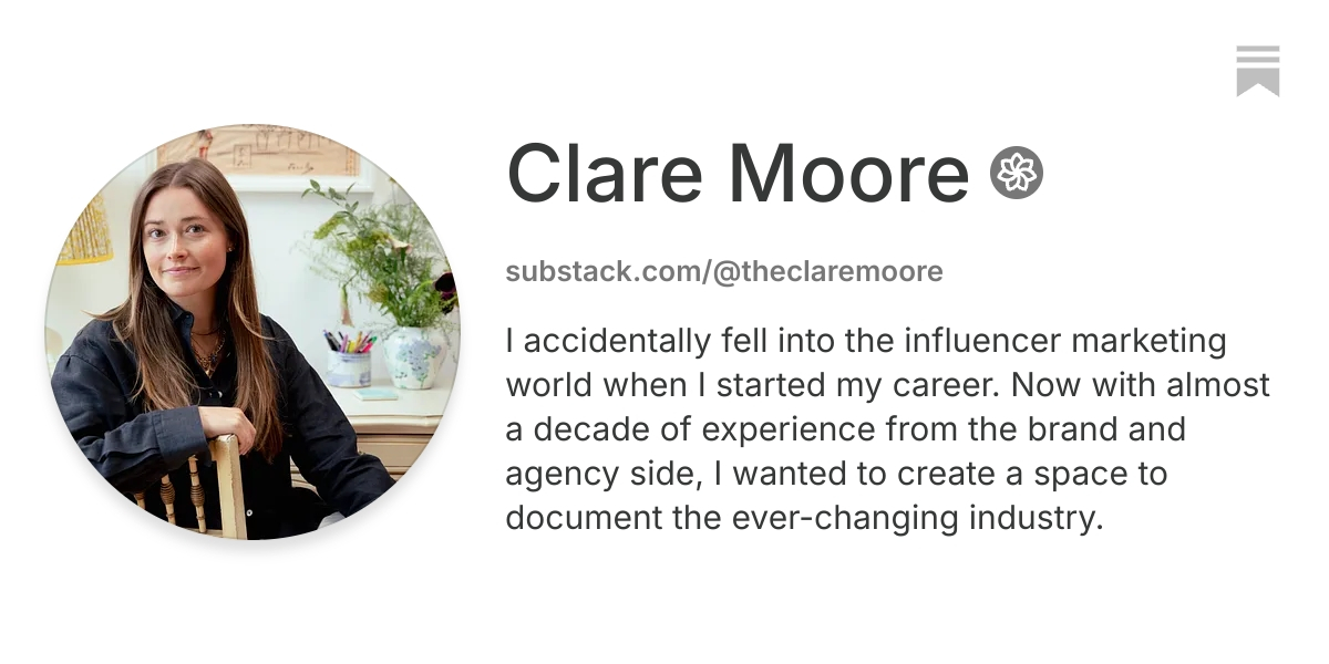 Clare Moore | Substack