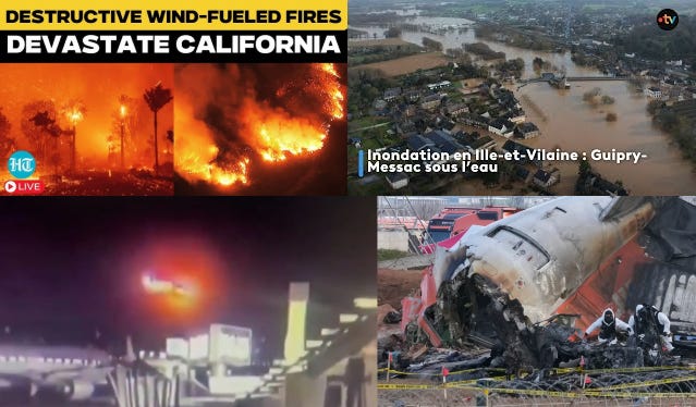 Are Recent Disasters—Fires, Floods, and Plane Crashes—Signs of Things to Come?