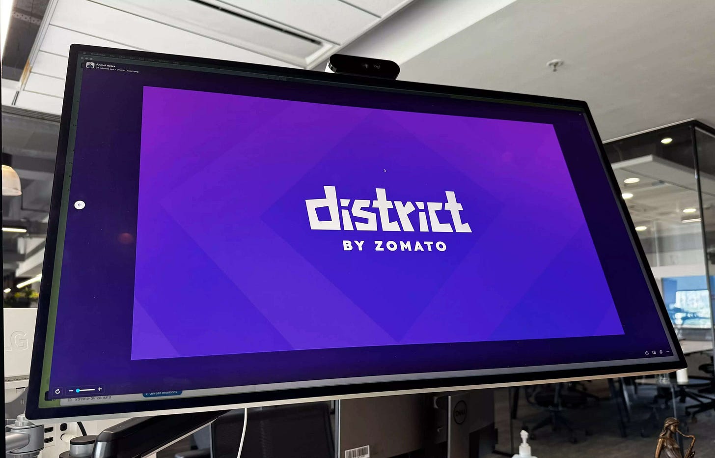 Zomato district