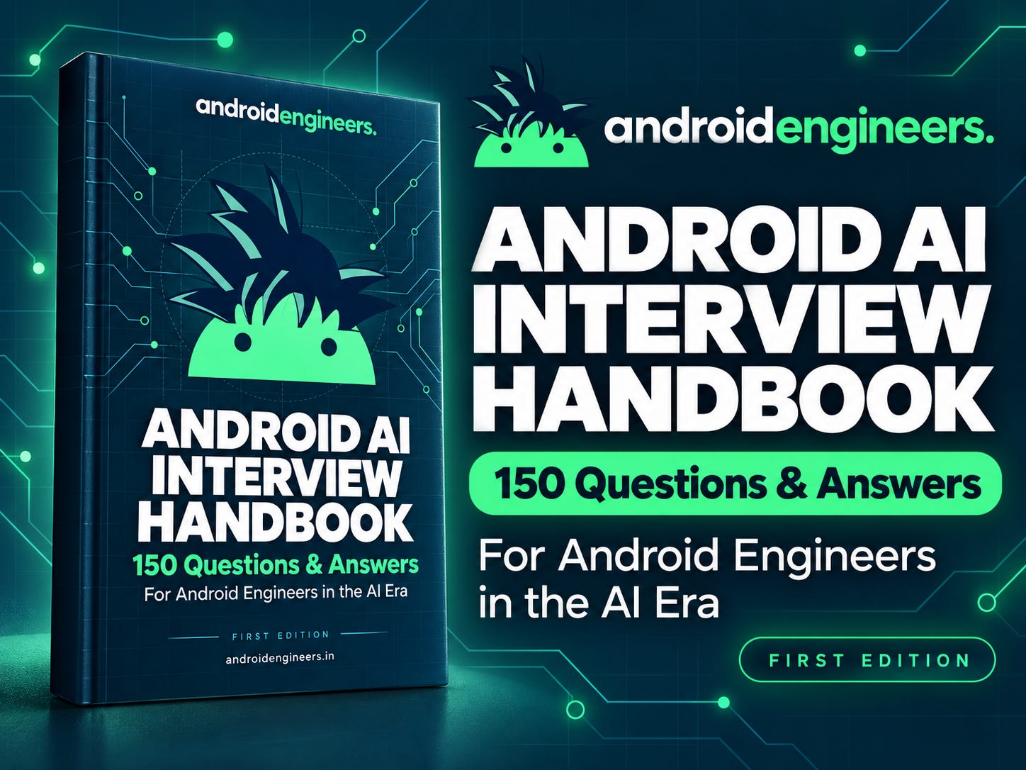 Introducing the Android AI Interview Handbook: 150 Questions for Android Engineers