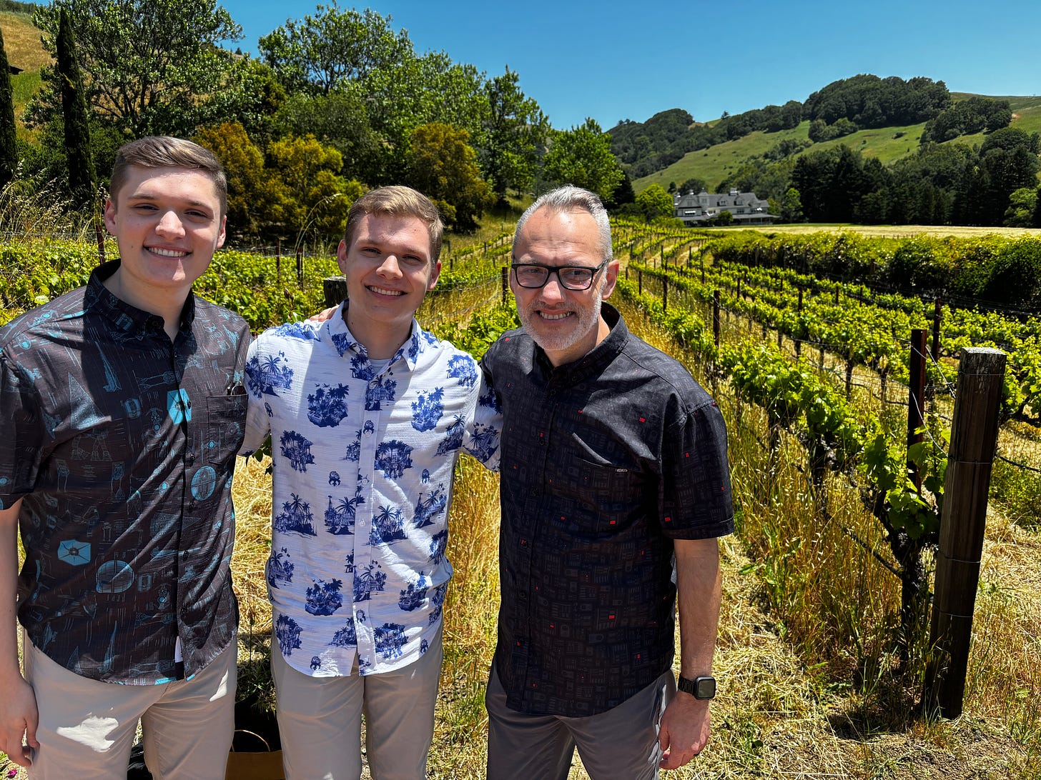 Samuel the Hutt, BB-N8, and The Bow Tie Jedi Guy at Skywalker Ranch - A Father, Two Sons, and a Galaxy Far, Far Away - Tatooine Sons