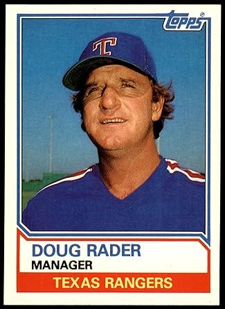 Doug Rader in 1983 Doug Rader in 1983