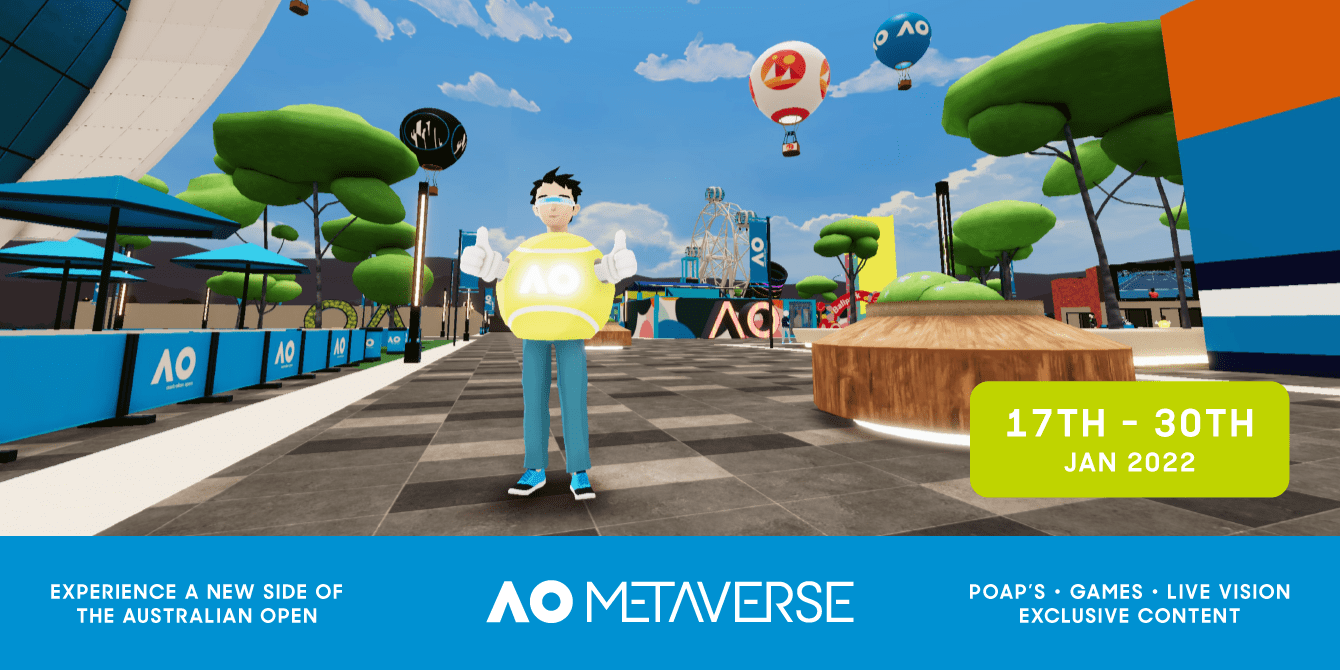 Australian Open 2022 - AO Metaverse