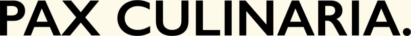 Pax Culinaria.