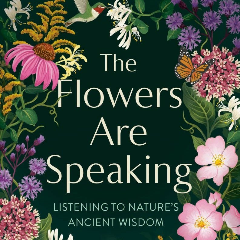 The Flowers Are Speaking logo