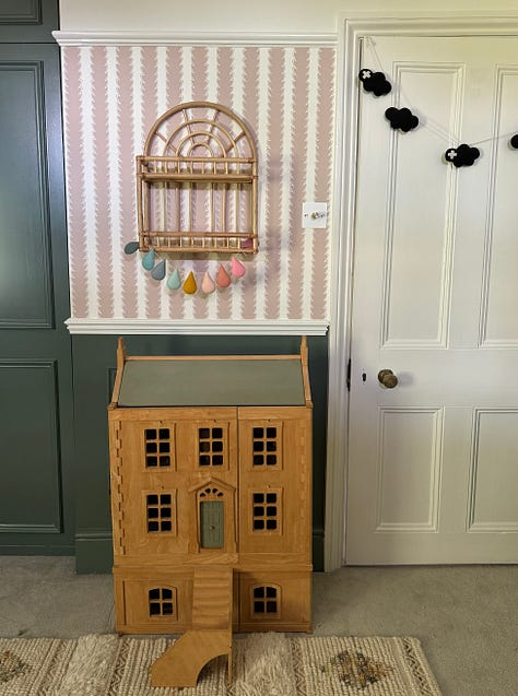bunkroom makeover before and after details