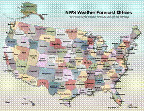NWS Weather Forecast Offices