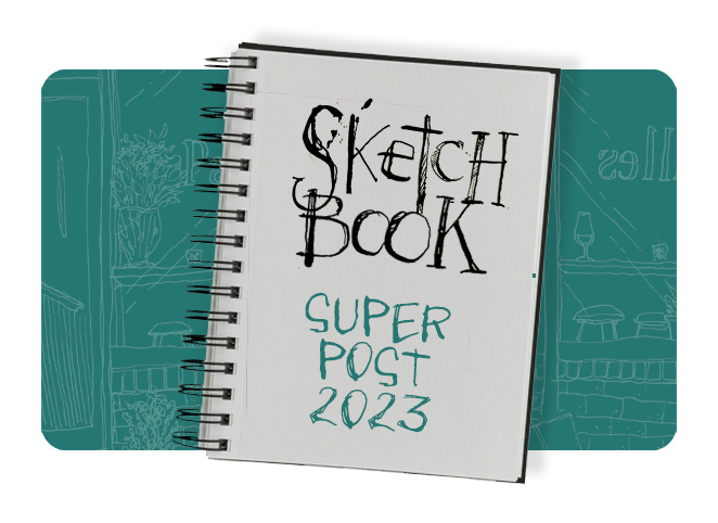 SKETCHBOOK SUPERPOST 2023