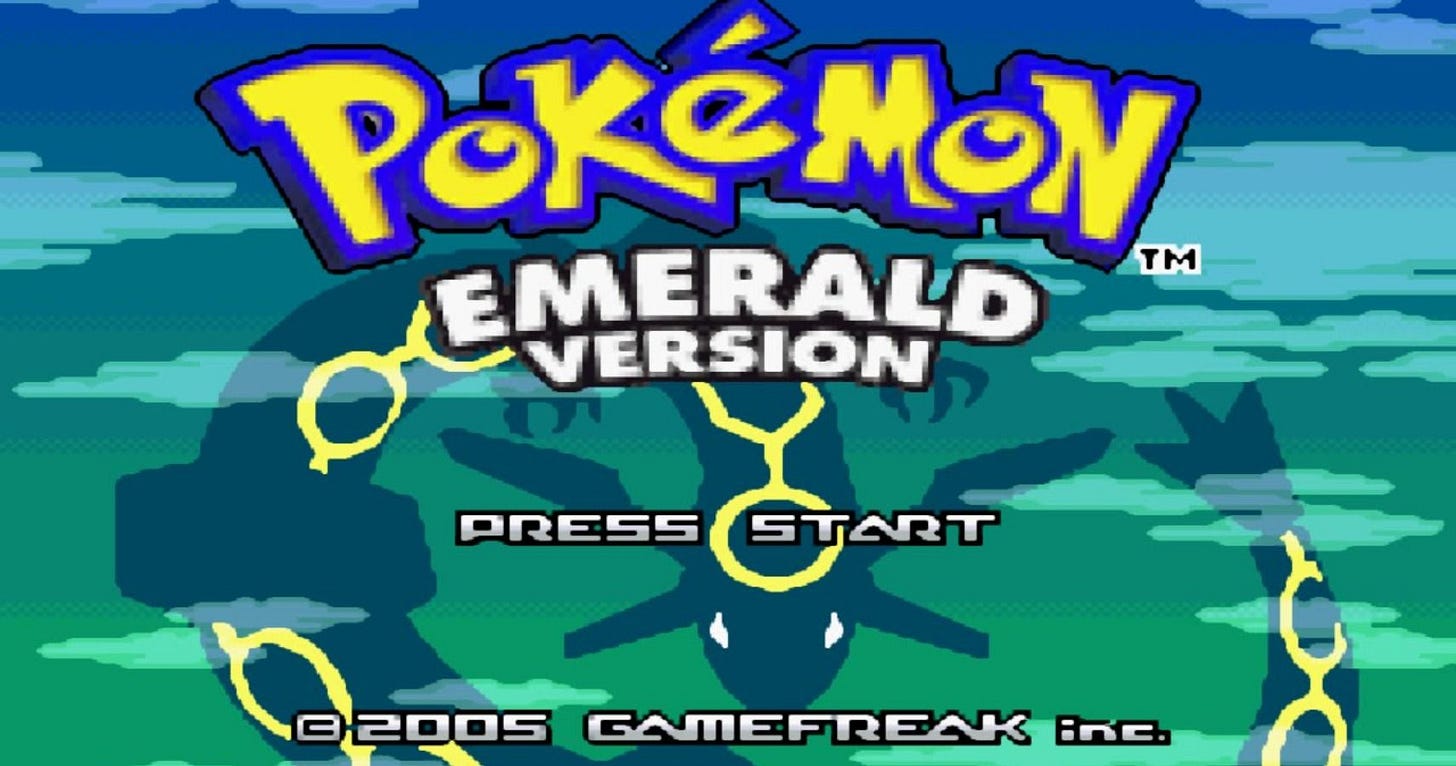 Pokemon Emerald Is Still The Best Game In The Series For One Very Specific  Reason