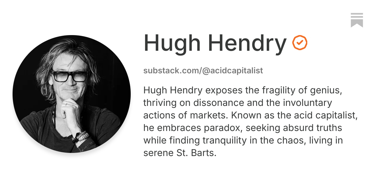 Hugh Hendry | Substack